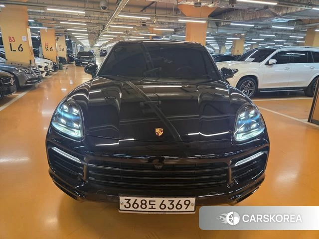 Porsche Cayenne (PO536) 2020 Черный из Кореи