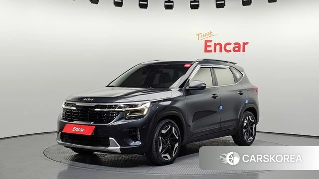 Kia The New Seltos 2023 Серый из Кореи