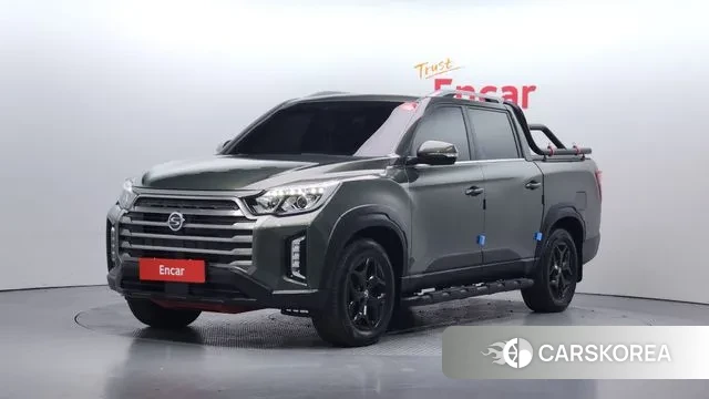 Ssangyong The New Rexton Sport 2021 Зеленый из Кореи