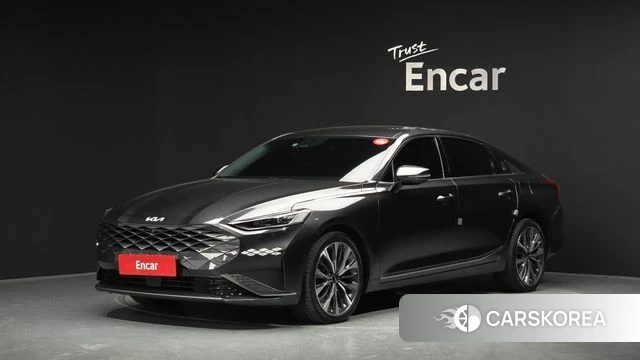 Kia K8 2021 Серый из Кореи