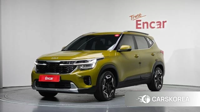 Kia The New Seltos 2024 Желтый из Кореи