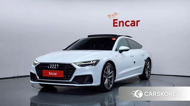 Audi A7 (4K) 2020 Белый из Кореи