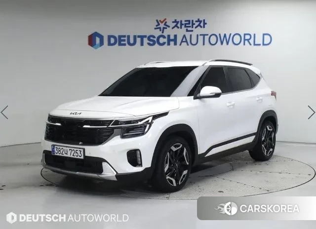 Kia The New Seltos 2022 Белый из Кореи