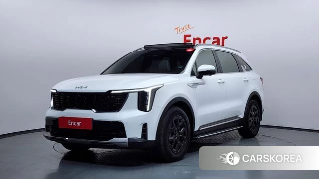 Kia The New Sorento 4th Generation 2024 Белый из Кореи