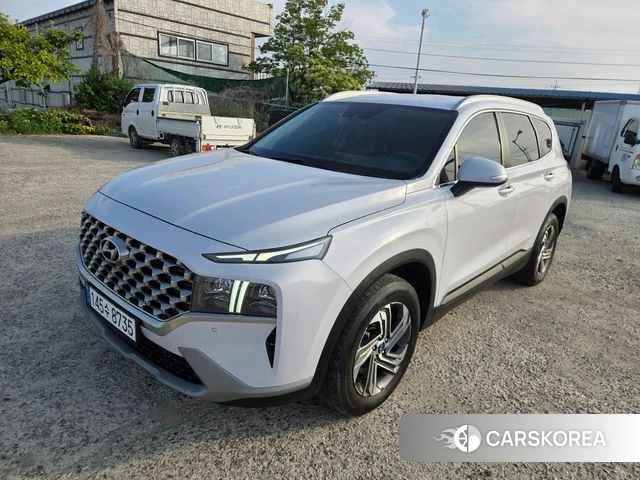 Hyundai The New Santa Fe 2022 Белый из Кореи