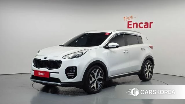 Kia Sportage 4th Generation 2018 Белый из Кореи