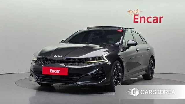 Kia K5 3rd generation 2023 Серый из Кореи