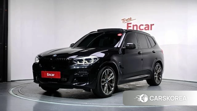BMW X3 (G01) 2021 Черный из Кореи