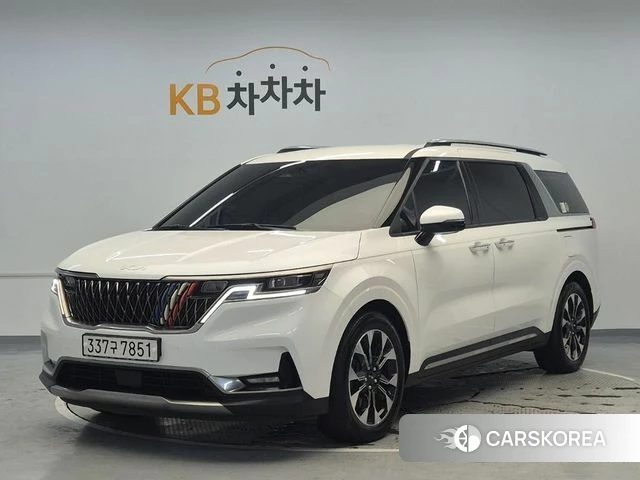 Kia Carnival 4th generation 2023 Белый из Кореи