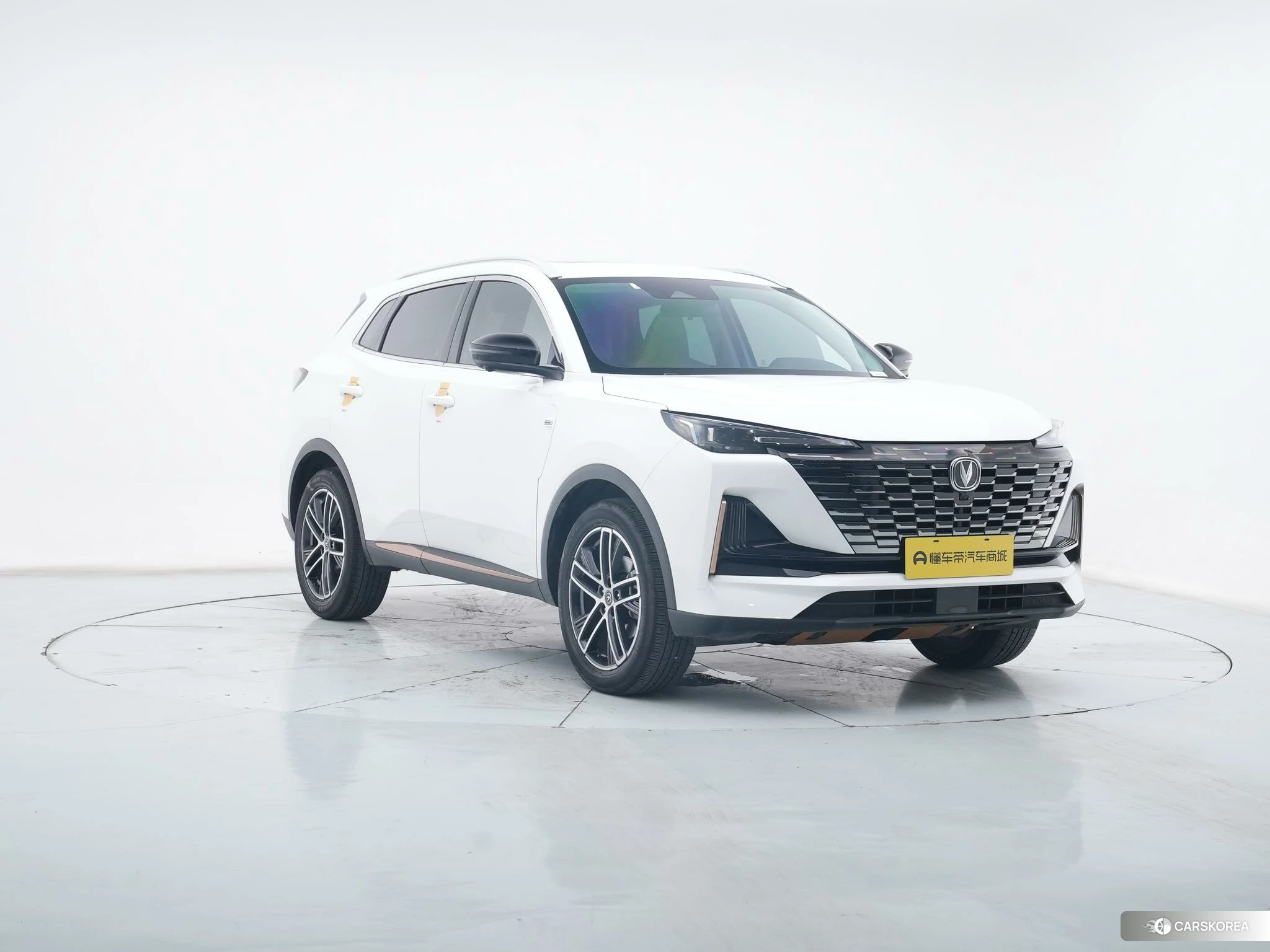 Chang'an CS55 PLUS 2021 Белый из Китая