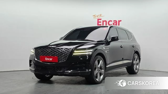 Genesis GV80 2021 Черный из Кореи