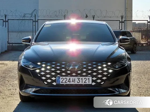 Hyundai The New Grandeur IG Hybrid 2022 Синий из Кореи