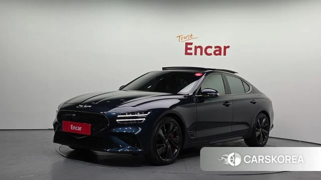 Genesis The New G70 2021 Синий из Кореи