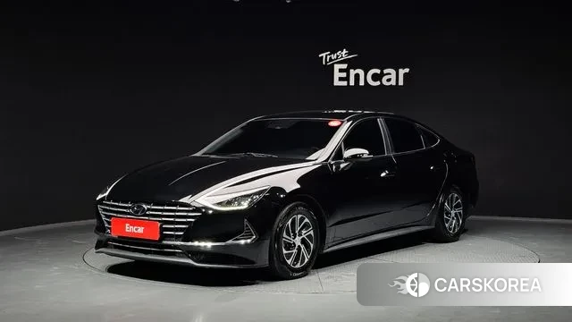Hyundai Sonata Hybrid (DN8) 2022 Черный из Кореи