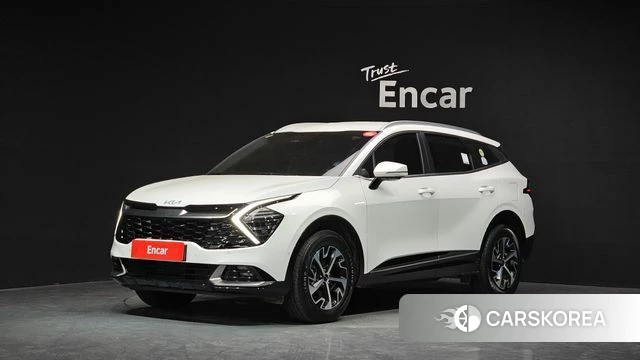 Kia Sportage 5th Generation Hybrid 2023 Белый из Кореи