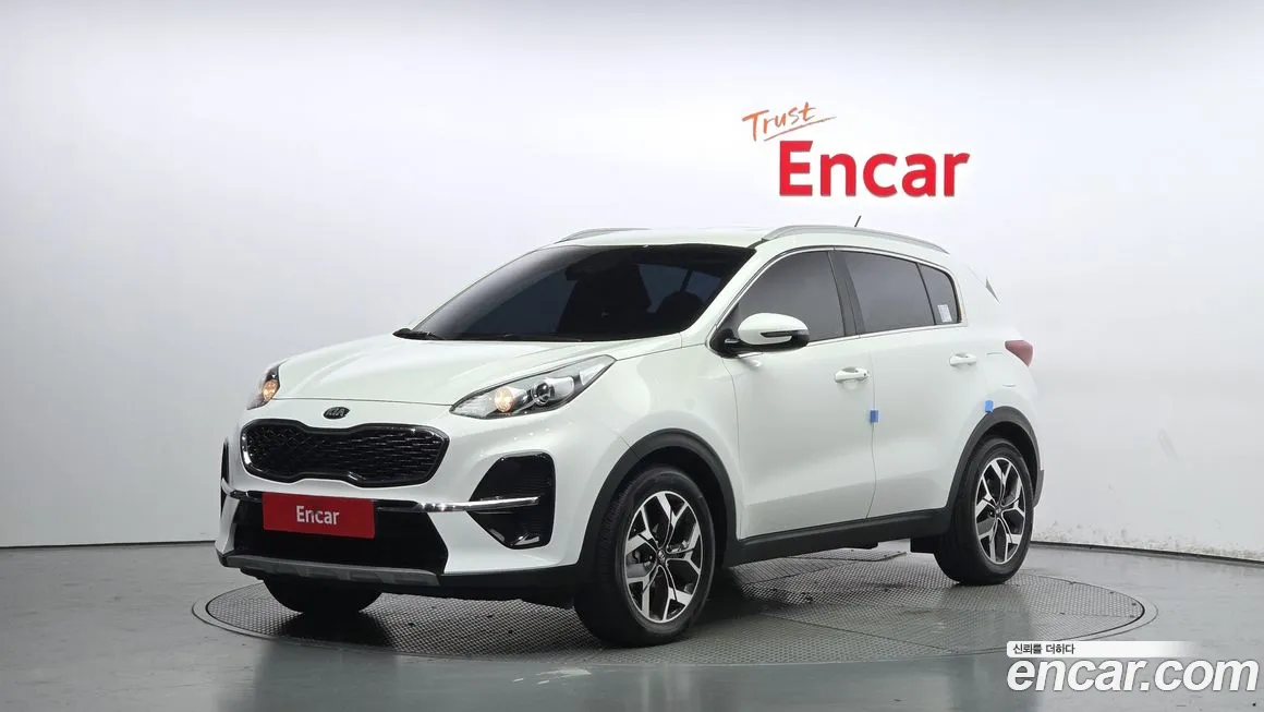 Kia Sportage The Bold 2021 Белый из Кореи