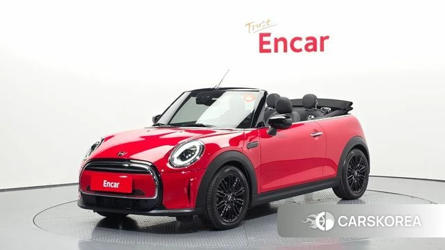 Mini Cooper Convertible 2024 Красный из Кореи