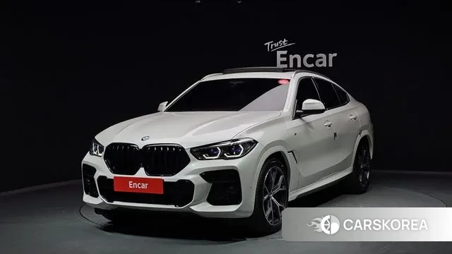 BMW X6 (G06) 2022 Белый из Кореи