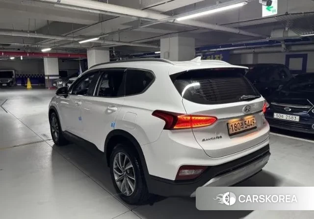 Hyundai Santa Fe TM 2018 Белый из Кореи