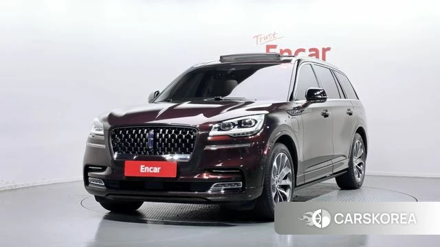 Lincoln Aviator 2nd generation 2020 Красный из Кореи