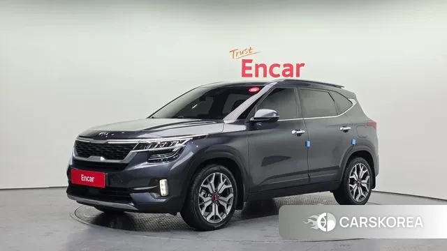 Kia Seltos 2020 Серый из Кореи