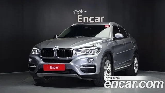 BMW X6 (F16) 2018 Серый из Кореи