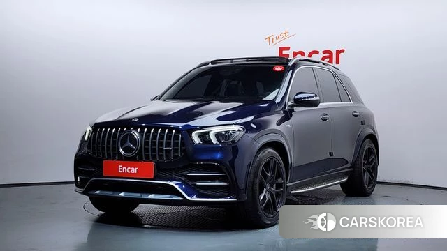 Mercedes-Benz GLE-Class W167 2021 Синий из Кореи