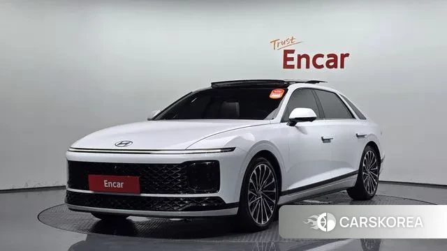 Hyundai Grandeur Hybrid (GN7) 2023 Белый из Кореи