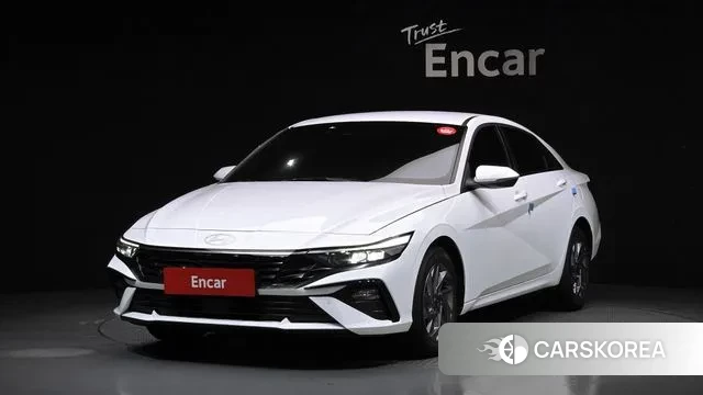 Hyundai The New Avante (CN7) 2024 Белый из Кореи