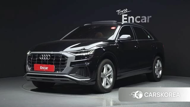 Audi Q8 (4M) 2021 Черный из Кореи