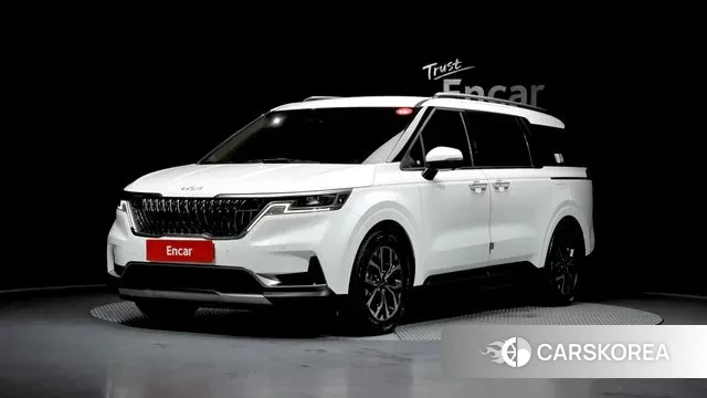 Kia Carnival 4th generation 2023 Белый из Кореи