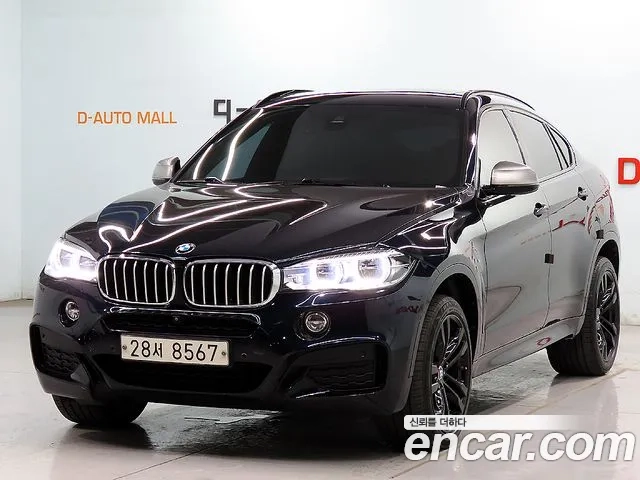 BMW X6 (F16) 2018 Синий из Кореи