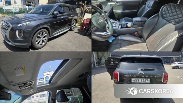 Hyundai Palisade 2019 Серый из Кореи