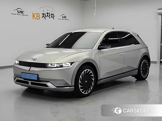 Hyundai Ionic 5 2022 Серебряный из Кореи