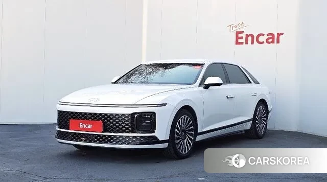 Hyundai Grandeur Hybrid (GN7) 2023 Белый из Кореи