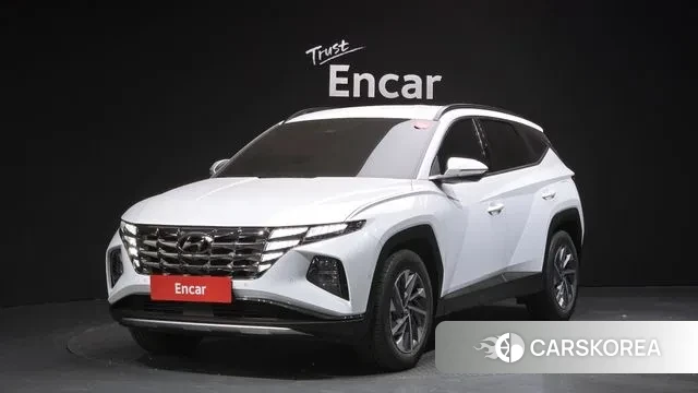 Hyundai Tucson Hybrid (NX4) 2023 Белый из Кореи