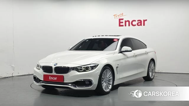 BMW 4 Series (F32) 2018 Белый из Кореи