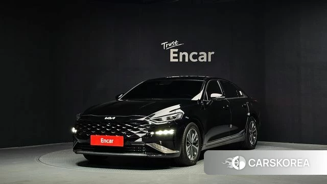 Kia K8 Hybrid 2022 Черный из Кореи