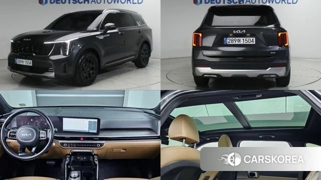 Kia The New Sorento 4th Generation 2023 Серый из Кореи