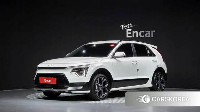 Kia Di Ol Nu Niro 2024 Белый из Кореи