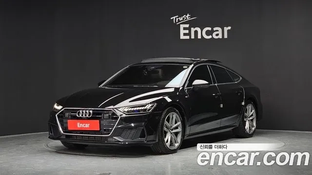 Audi A7 (4K) 2020 Черный из Кореи