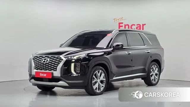 Hyundai Palisade 2021 Черный из Кореи