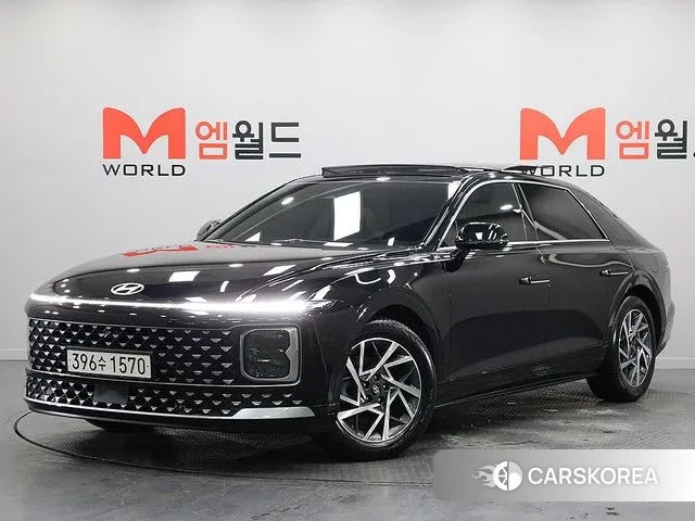 Hyundai Grandeur Hybrid (GN7) 2024 Черный из Кореи