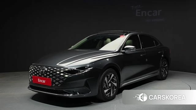 Hyundai The New Grandeur IG Hybrid 2022 Серый из Кореи