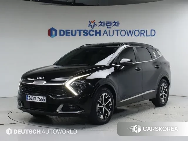 Kia Sportage 5th Generation Hybrid 2021 Черный из Кореи