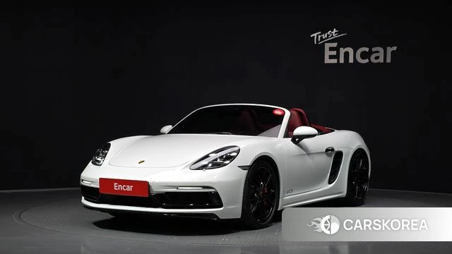 Porsche 718 Boxster 2019 Белый из Кореи