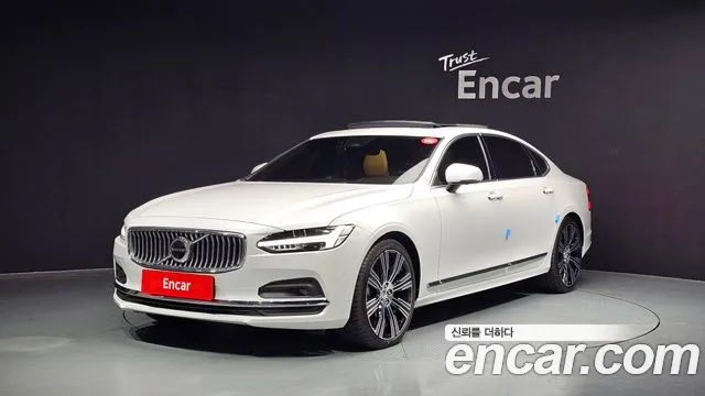 Volvo S90 2022 Белый из Кореи