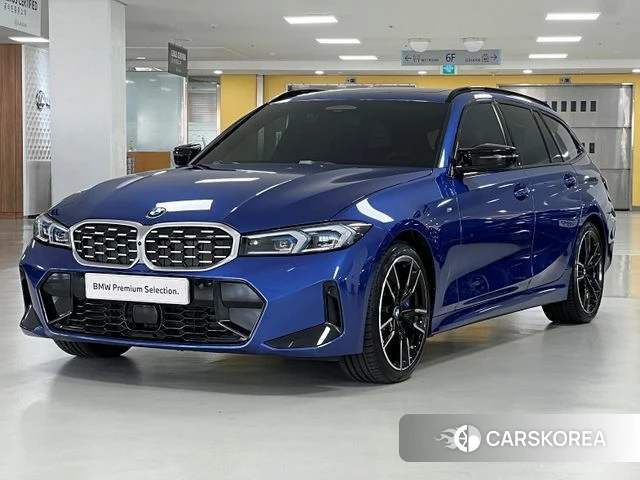 BMW 3 Series (G20) 2022 Синий из Кореи