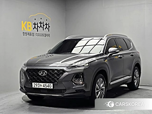 Hyundai Santa Fe TM 2020 Серый из Кореи