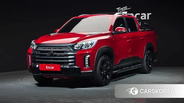 Ssangyong The New Rexton Sport 2022 Красный из Кореи